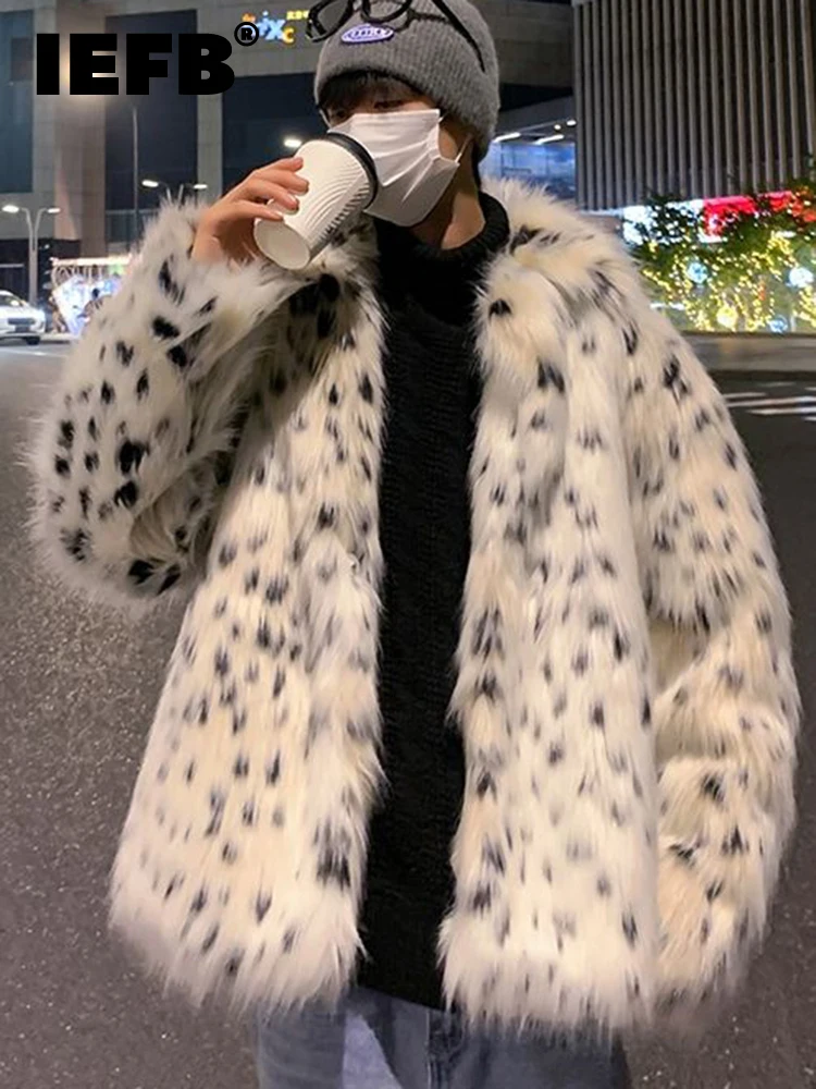 IEFB Autumn Winter New Men's Spotted Long Coat 2023 New Korean Fashion Contrast Color Long Sleeve Casual Male Jacket 9A5331
IEFB Autumn Winter New Men's Spotted Long Coat 2023 New Korean Fashion Contrast Color Long Sleeve Casual Male Jacket 9A5331