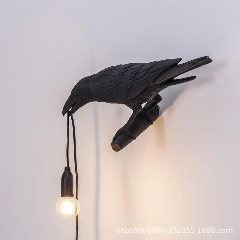 Auspicious bird wall lamp Nordic simple bird night light creative bedside animal decorative table lamp
Auspicious bird wall lamp Nordic simple bird night light creative bedside animal decorative table lamp