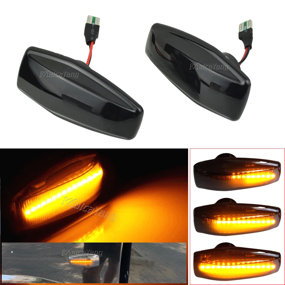 

Flowing Indicator LED Side Marker Turn Signal Light For Hyundai I10 Trajet Sonata Elantra Getz XG Tucson Terracan Coupe Matrix