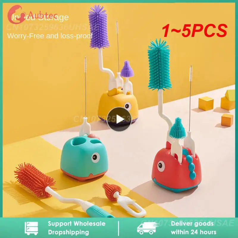 1~5PCS Silicone Bottle Cleaning Brush Baby Pacifier Straw Scrubber Small Brush 360 Degree Glass Cup Washing Kitchen Cleaning
1~5PCS Silicone Bottle Cleaning Brush Baby Pacifier Straw Scrubber Small Brush 360 Degree Glass Cup Washing Kitchen Cleaning