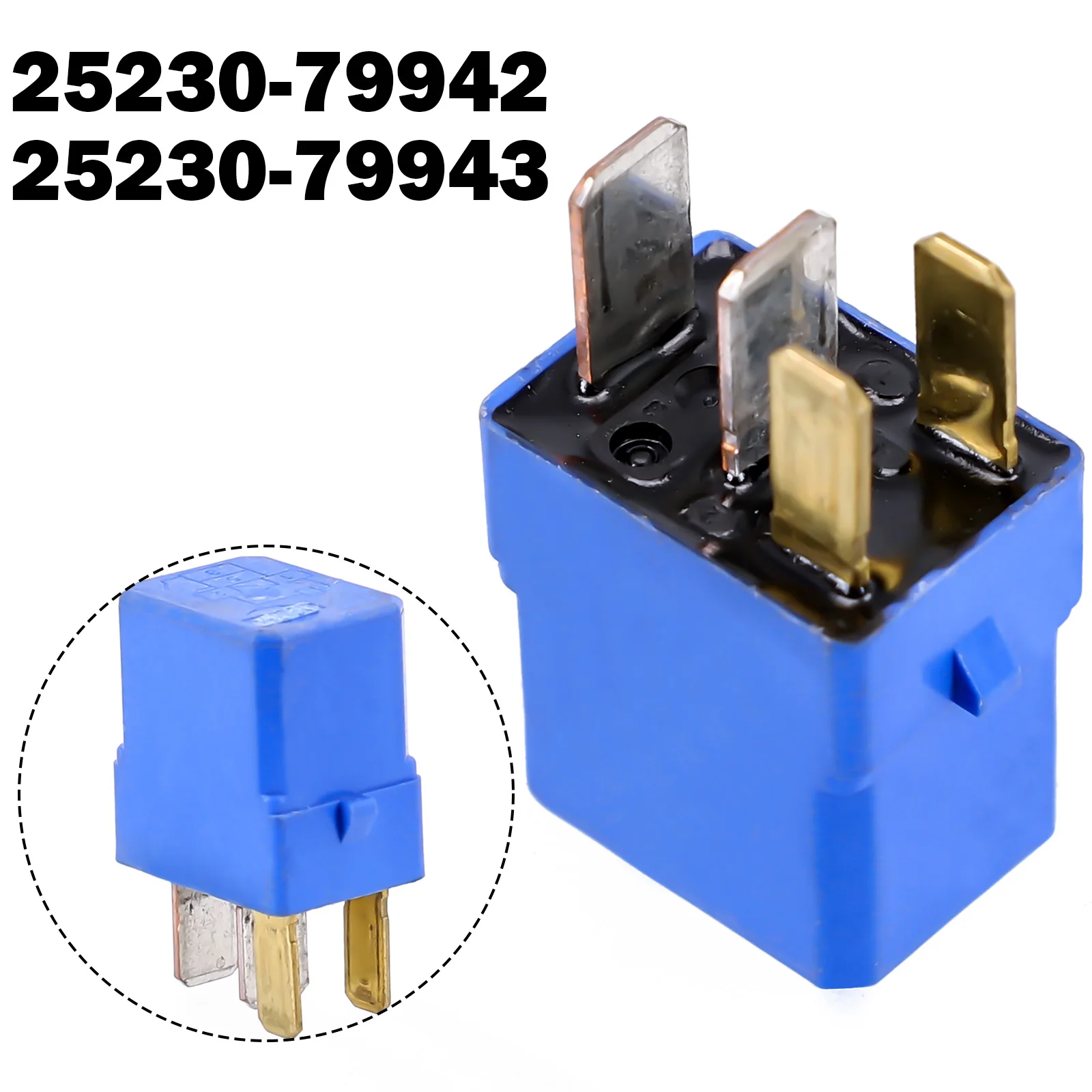 Car Accessories Blower Motor Relay 25230-79942 25230-79943 ABS Blue Easy Installation Electric Components Plug-and-play
Car Accessories Blower Motor Relay 25230-79942 25230-79943 ABS Blue Easy Installation Electric Components Plug-and-play
