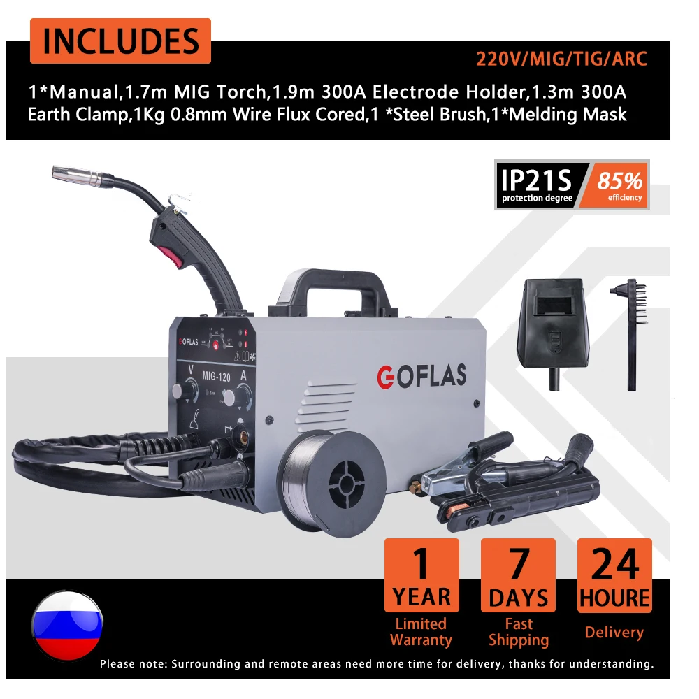 3 In 1 Semi-automatic Welding Machine MIG ARC Welder Tig MMA Without Gas Welder MIG Welding For Household Fit 0.8 1mm Flux Core
3 In 1 Semi-automatic Welding Machine MIG ARC Welder Tig MMA Without Gas Welder MIG Welding For Household Fit 0.8 1mm Flux Core