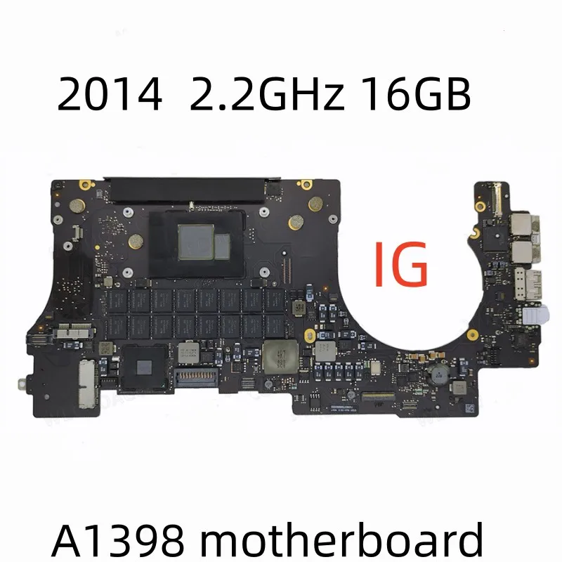 Материнская плата для MacBook Pro Retina 820-3662-A, 820-3787-A, 15 A1398, i7, 8 ГБ, 16 ГБ, финальная 2013, 2014
Материнская плата для MacBook Pro Retina 820-3662-A, 820-3787-A, 15 A1398, i7, 8 ГБ, 16 ГБ, финальная 2013, 2014