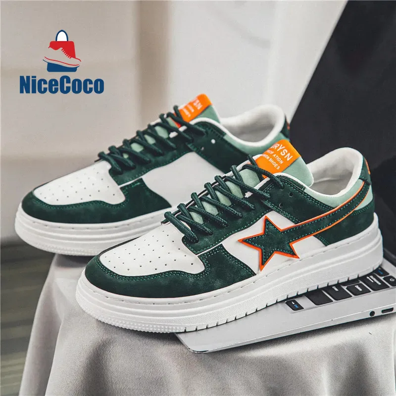 Casual Men's Shoes Leather Male Sneakers Platform Luxury Fashion Low Top Loafers Outdoor Skateboard Tennis Designer Autumn 010
Casual Men's Shoes Leather Male Sneakers Platform Luxury Fashion Low Top Loafers Outdoor Skateboard Tennis Designer Autumn 010