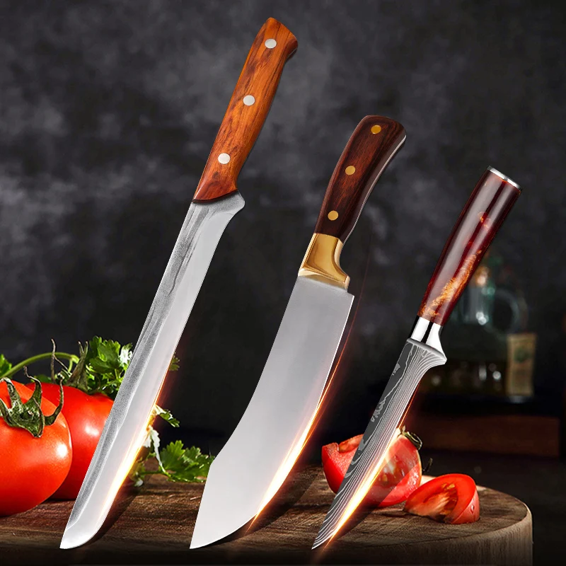 Ham Boning Knife Cleaver Meat Bone Vegetable Fruit Knife Stainless Steel Butcher Knife Sushi Filleting Knife Chef Kitchen Knives
Ham Boning Knife Cleaver Meat Bone Vegetable Fruit Knife Stainless Steel Butcher Knife Sushi Filleting Knife Chef Kitchen Knives