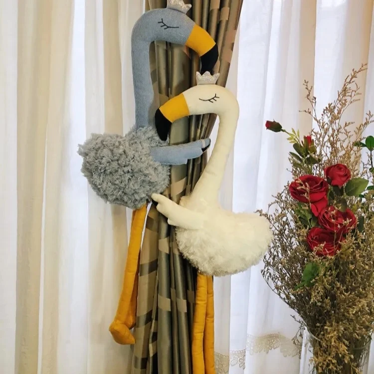 2Pcs Cartoon Flamingo Curtain Buckle Windows Curtain Stuffed Doll Plush Toys Lovely Animal Decoration Curtain Accessories
2Pcs Cartoon Flamingo Curtain Buckle Windows Curtain Stuffed Doll Plush Toys Lovely Animal Decoration Curtain Accessories