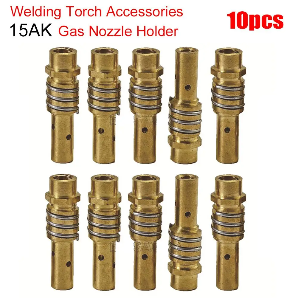 Set Welder Accessory MIG MAG Welder MB15AK Assembly Gas Nozzle Holder Contact Tip Holder for 15AK Connecting Rods
Set Welder Accessory MIG MAG Welder MB15AK Assembly Gas Nozzle Holder Contact Tip Holder for 15AK Connecting Rods