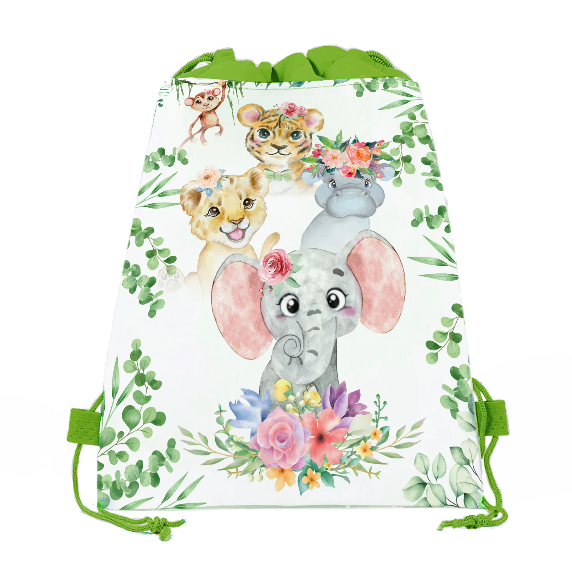 Мультяшные дикие животные джунглей, необычная сумка на шнурке для хранения обуви и одежды, рюкзак для путешествий и спорта на день рождения
Мультяшные дикие животные джунглей, необычная сумка на шнурке для хранения обуви и одежды, рюкзак для путешествий и спорта на день рождения