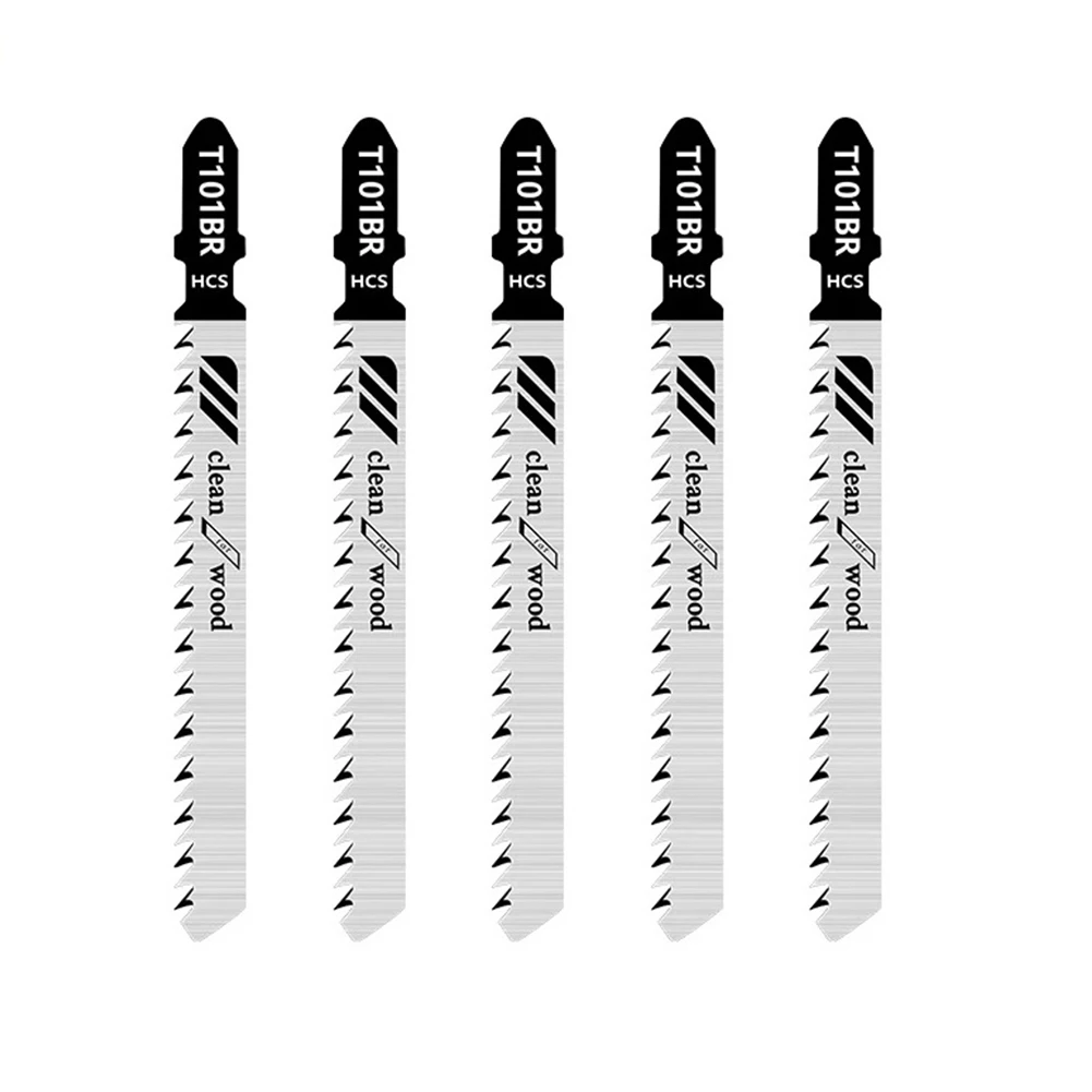 5Pcs T101BR Jig Saw Blade Reciprocating Saw Blades HCS Jigsaw T Shank Wood Assorted Saw Blades For Woodworking Cutting Tool
5Pcs T101BR Jig Saw Blade Reciprocating Saw Blades HCS Jigsaw T Shank Wood Assorted Saw Blades For Woodworking Cutting Tool