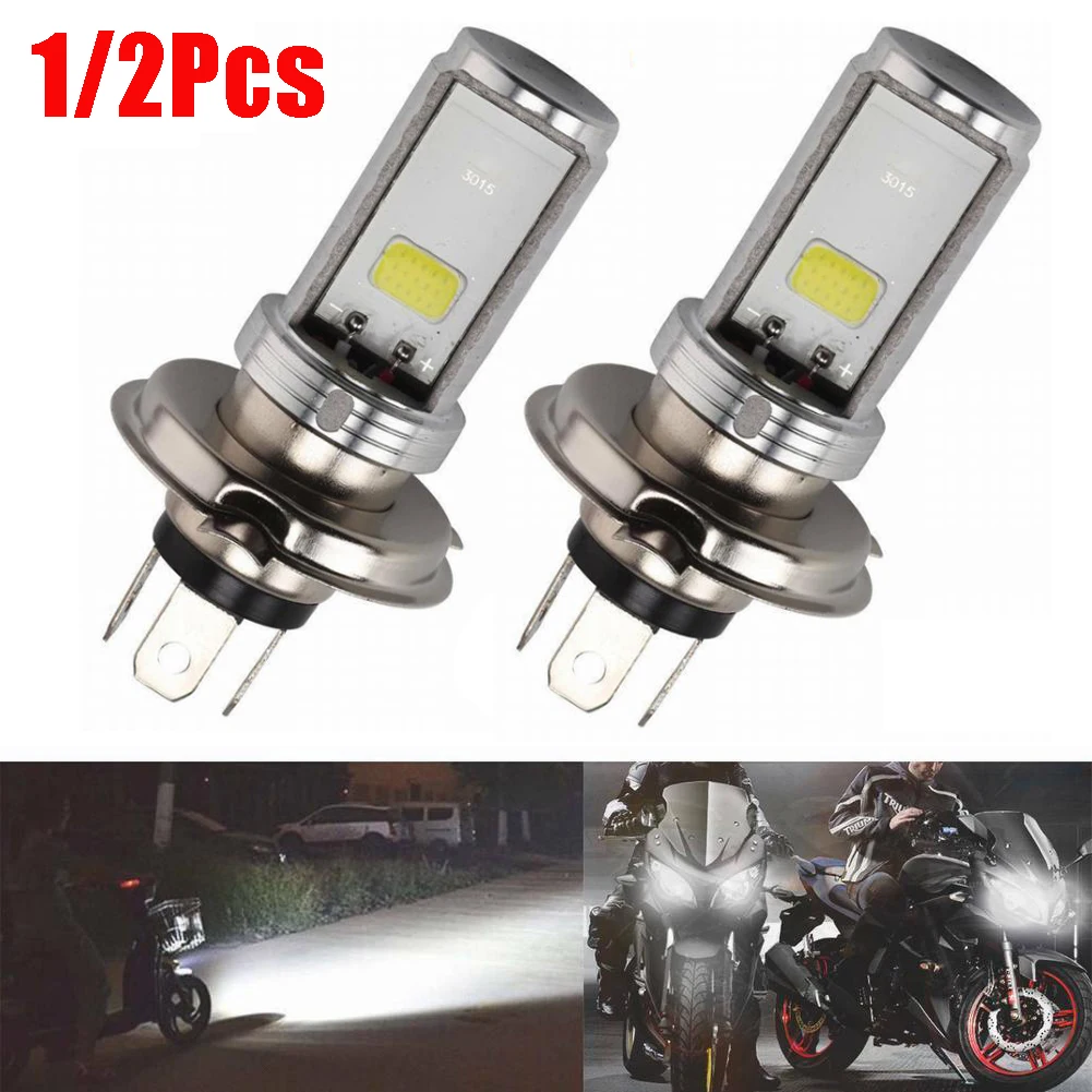 1pc/2pcs Motorcycle LED Headlight H4 6500K High Low Beam Front Light Bulb Super Bright Lamp Box-packed
1pc/2pcs Motorcycle LED Headlight H4 6500K High Low Beam Front Light Bulb Super Bright Lamp Box-packed