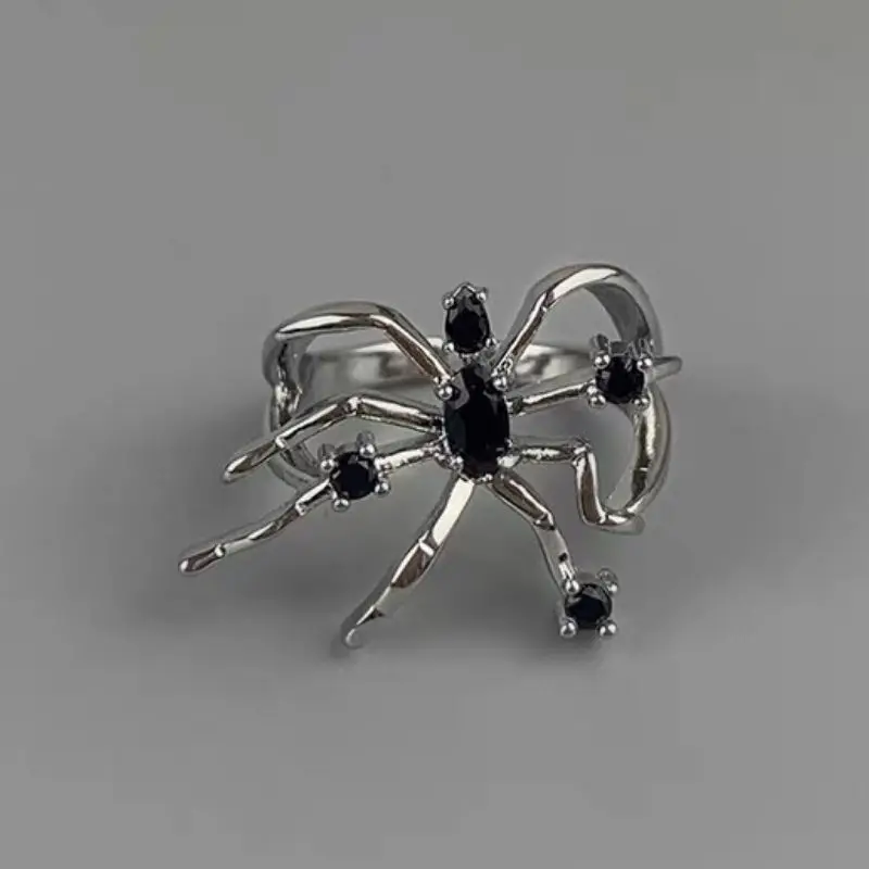 Surflove Gothic Dark Souls Zircon Paired Spider Rings for Teens Opening Adjustable Aesthetic Rings Jewelry 2022 Trend
Surflove Gothic Dark Souls Zircon Paired Spider Rings for Teens Opening Adjustable Aesthetic Rings Jewelry 2022 Trend