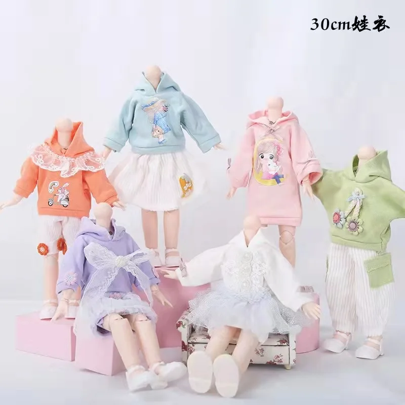 30cm BJD Doll Clothes Accessories Fashion 1/6 Casual Style Fat Body Wearable Clothes Set Children's DIY Dress Up Toy Girl Gift
30cm BJD Doll Clothes Accessories Fashion 1/6 Casual Style Fat Body Wearable Clothes Set Children's DIY Dress Up Toy Girl Gift