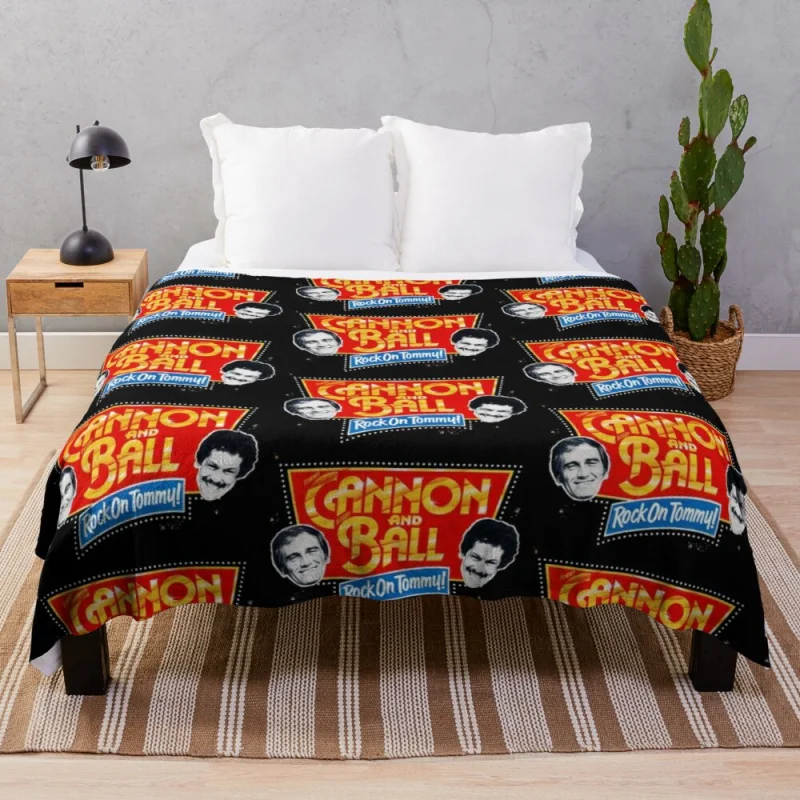 Cannon and Ball - Rock On Tommy! Throw Blanket Single Blanket Woven Blanket 5 sizes/200x180cm
Cannon and Ball - Rock On Tommy! Throw Blanket Single Blanket Woven Blanket 5 sizes/200x180cm