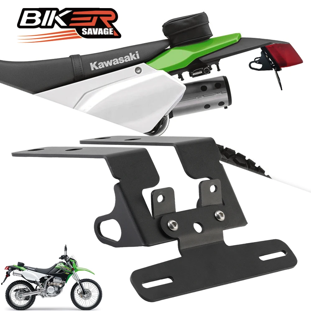 License Plate Holder For KAWASAKI KLX300SM KLX250 S SF D-Tracker Tail Tidy Fender Eliminator Motorcycle Accessories KLX 250/300
License Plate Holder For KAWASAKI KLX300SM KLX250 S SF D-Tracker Tail Tidy Fender Eliminator Motorcycle Accessories KLX 250/300