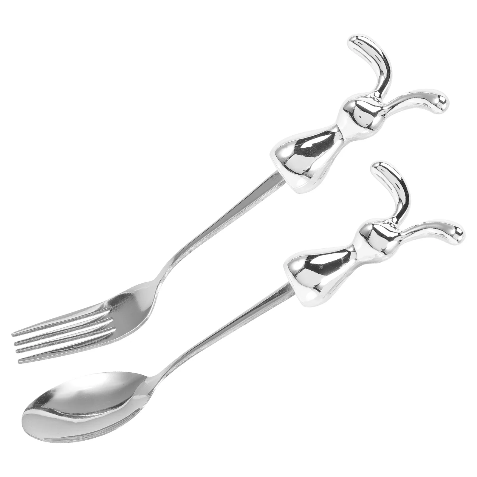 2 Pcs Dessert Fork Baby Eating Scoops Cartoon Flatware Children Kids Dinnerware Teaspoon Stainless Steel Cute Silverware
2 Pcs Dessert Fork Baby Eating Scoops Cartoon Flatware Children Kids Dinnerware Teaspoon Stainless Steel Cute Silverware