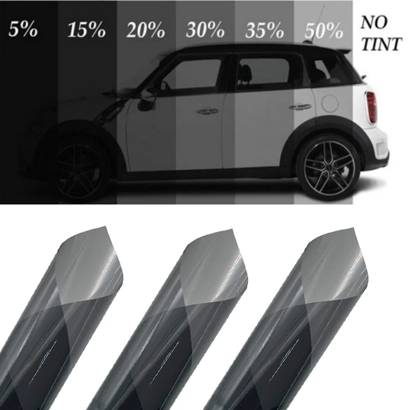 50cm X 100cm 1/5/15/25/35 Percent VLT Window Tint Film Glass Sticker Sun Shade Film for Car UV Protector foils Sticker Films
50cm X 100cm 1/5/15/25/35 Percent VLT Window Tint Film Glass Sticker Sun Shade Film for Car UV Protector foils Sticker Films