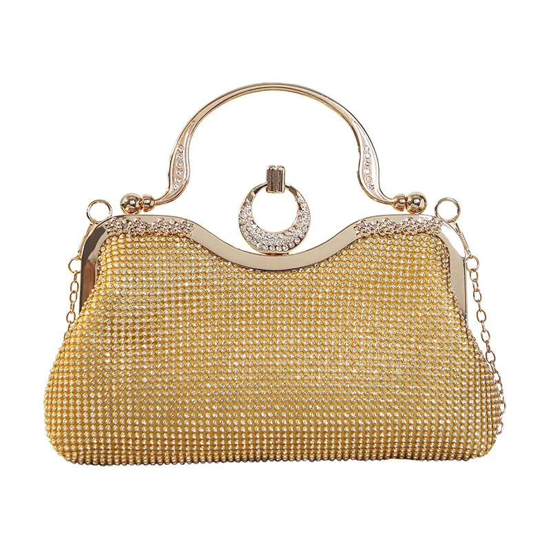 2022 Fashion Luxury Brand Retro Diamond Dinner Women's Bag Rhinestone Handbag Ladies Dress Messenger Bag Evening Bag
2022 Fashion Luxury Brand Retro Diamond Dinner Women's Bag Rhinestone Handbag Ladies Dress Messenger Bag Evening Bag