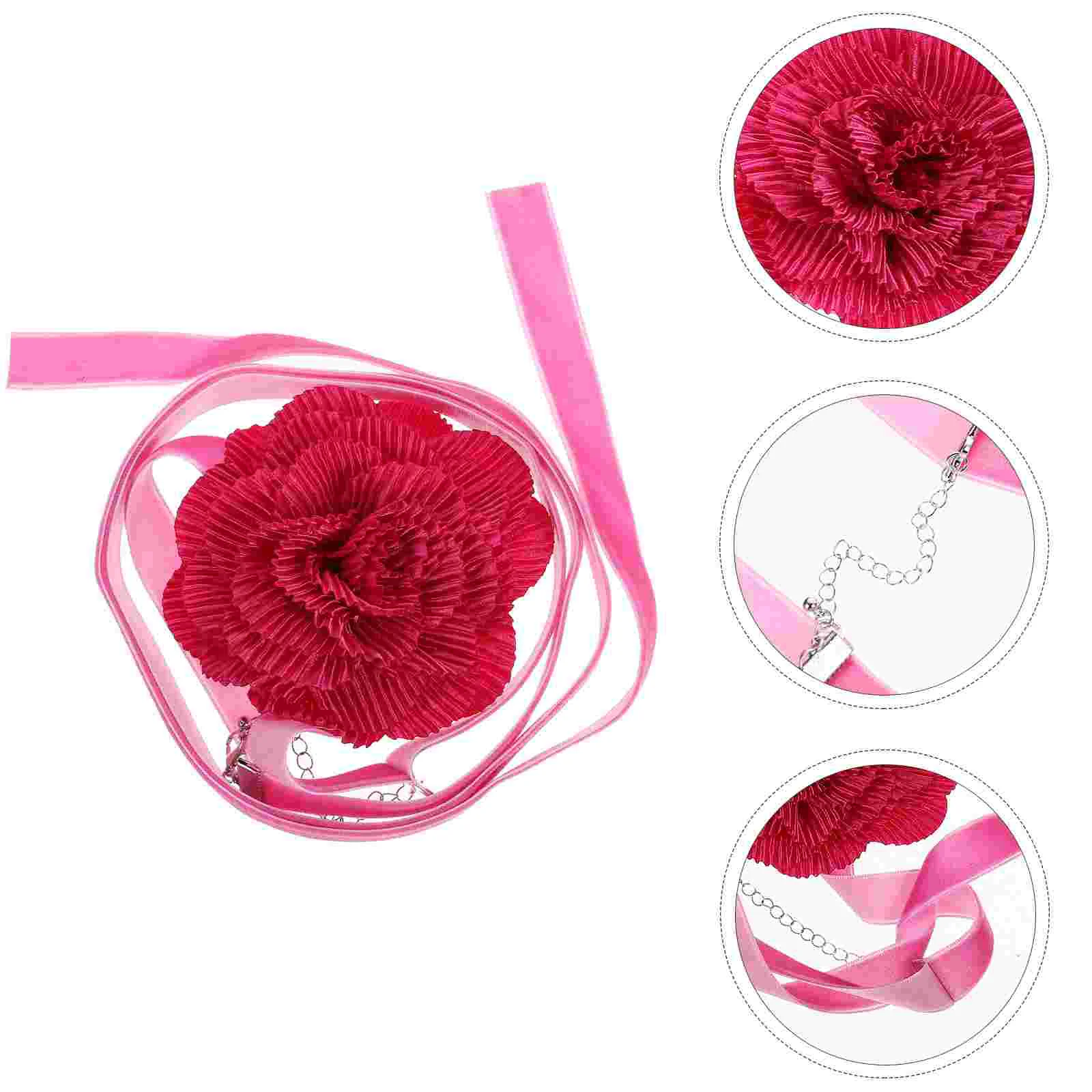 Necklace Fashion Accessory Choker Women Jewelry Chokers Strap Decor Cloth Girl Band Miss Floral Decorations
Necklace Fashion Accessory Choker Women Jewelry Chokers Strap Decor Cloth Girl Band Miss Floral Decorations