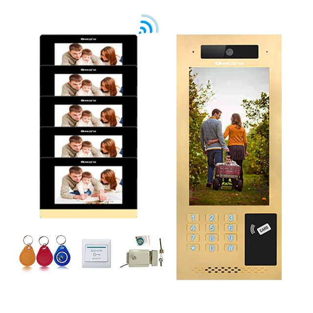 IP Doorphones Door Entry Intercom Systems doorbell Smart 10.1 inch visual interphone video doorbell
IP Doorphones Door Entry Intercom Systems doorbell Smart 10.1 inch visual interphone video doorbell