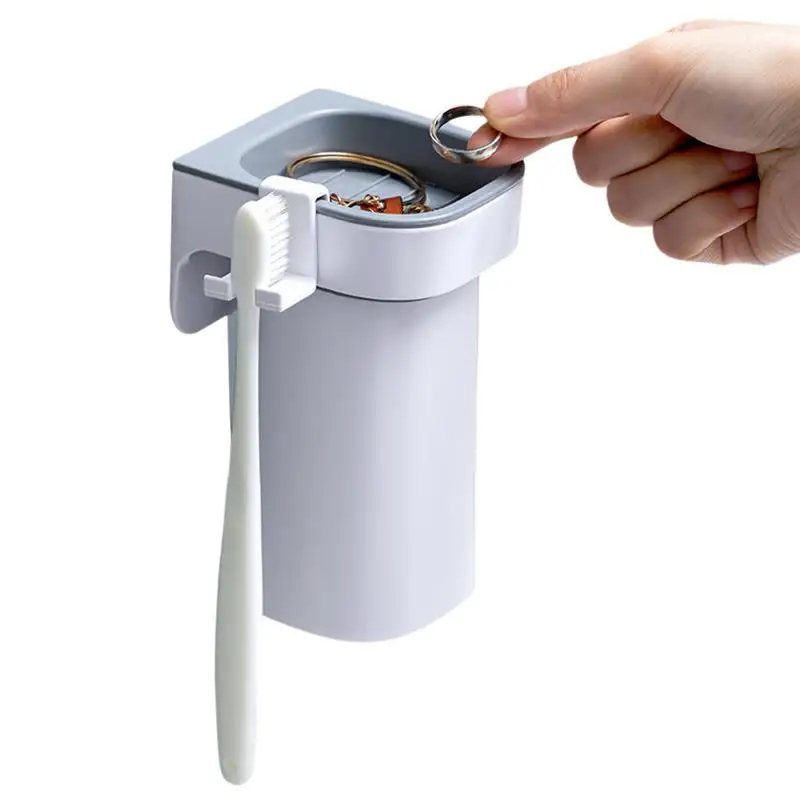 Wall Mount Toothbrush Holder Wall Mounted Bathroom Accessories Toothbrush Organizer No Drilling Odorless Space Saving Toothbrush
Wall Mount Toothbrush Holder Wall Mounted Bathroom Accessories Toothbrush Organizer No Drilling Odorless Space Saving Toothbrush