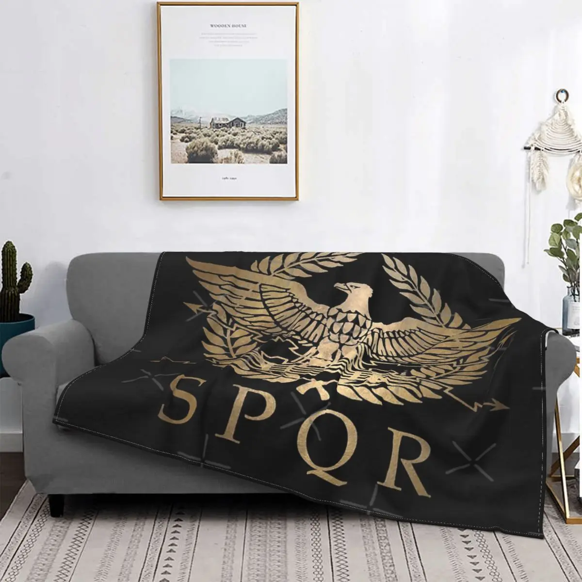 SPQR-Manta de escudo estándar del Imperio Romano, colcha de cama a cuadros, toalla, Sudadera con capucha, manta ponderada
SPQR-Manta de escudo estándar del Imperio Romano, colcha de cama a cuadros, toalla, Sudadera con capucha, manta ponderada