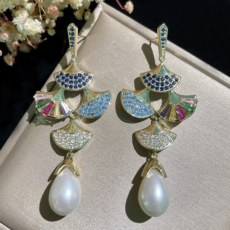 Summer Elegant Statement Sector Dangle Earrings for Women Luxury Brand Design Fashion Jewellery Wedding
Summer Elegant Statement Sector Dangle Earrings for Women Luxury Brand Design Fashion Jewellery Wedding