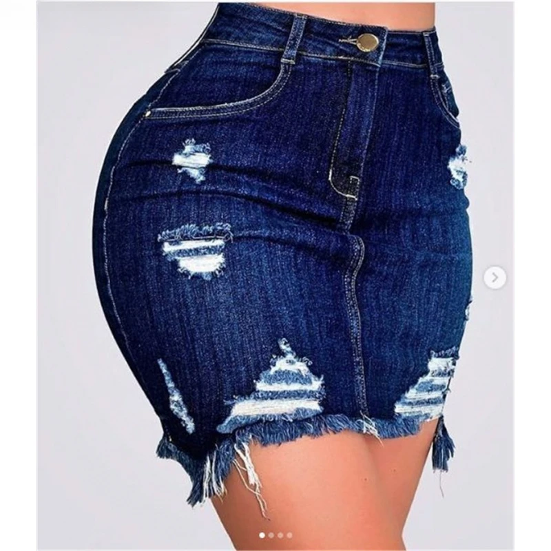 Autumn Women Fashion Denim Skirt Ripped Hip Distressed High Waist Button Denim Pencil Skirts Female Casual Summer Jeans Skirts
Autumn Women Fashion Denim Skirt Ripped Hip Distressed High Waist Button Denim Pencil Skirts Female Casual Summer Jeans Skirts