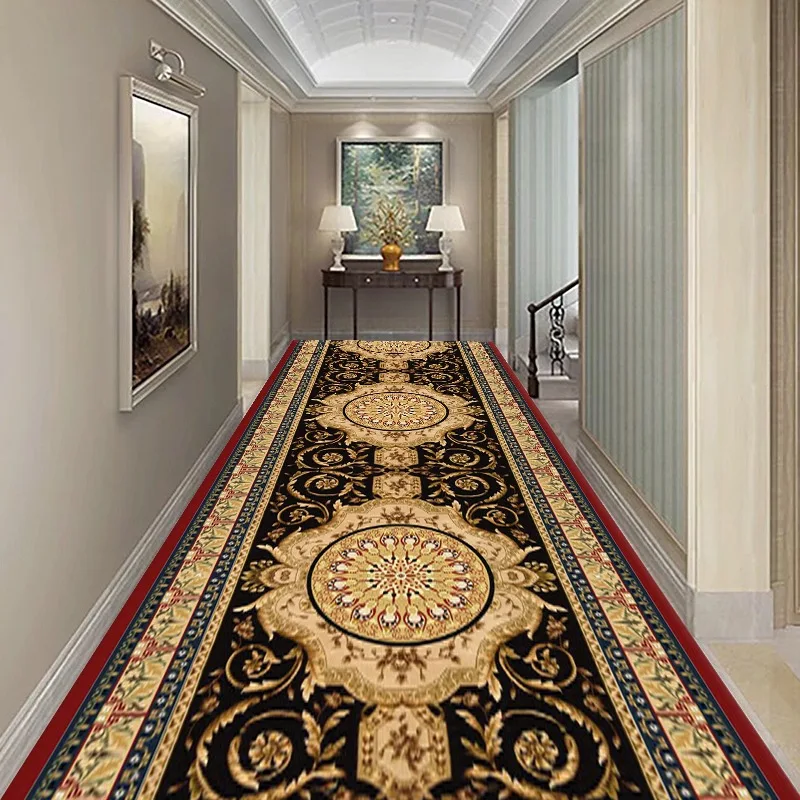 Нескользящий длинный кухонный коврик, впитывающий ковер для ванной, спальни, гостиной, напольные коврики для коридора, Придверный коврик, молитвенный коврик