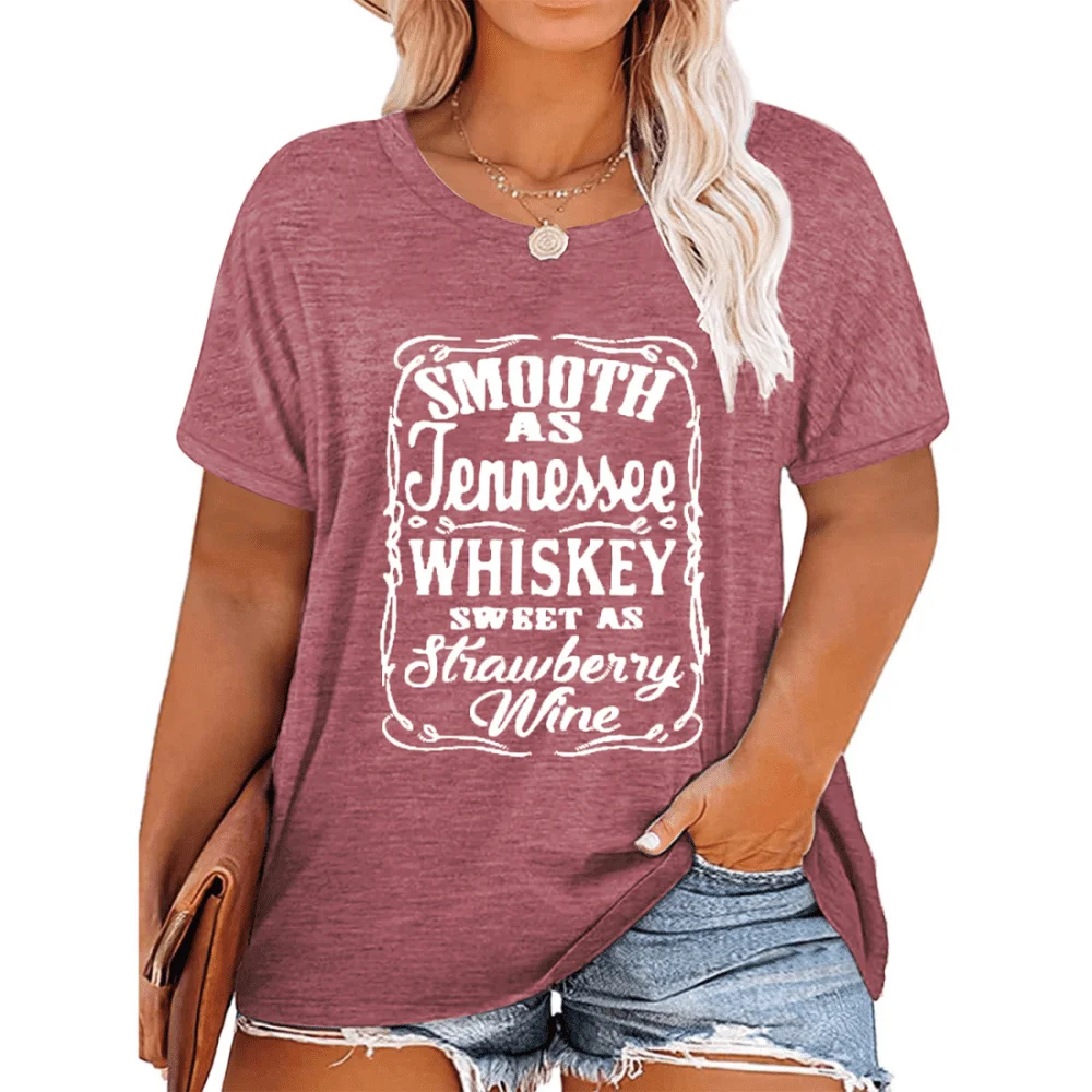 Tennessee Whiskey Womens Tshirt Plus Graphic Tees Oversized Sweet As Strawberry Wine Shirt
Tennessee Whiskey Womens Tshirt Plus Graphic Tees Oversized Sweet As Strawberry Wine Shirt