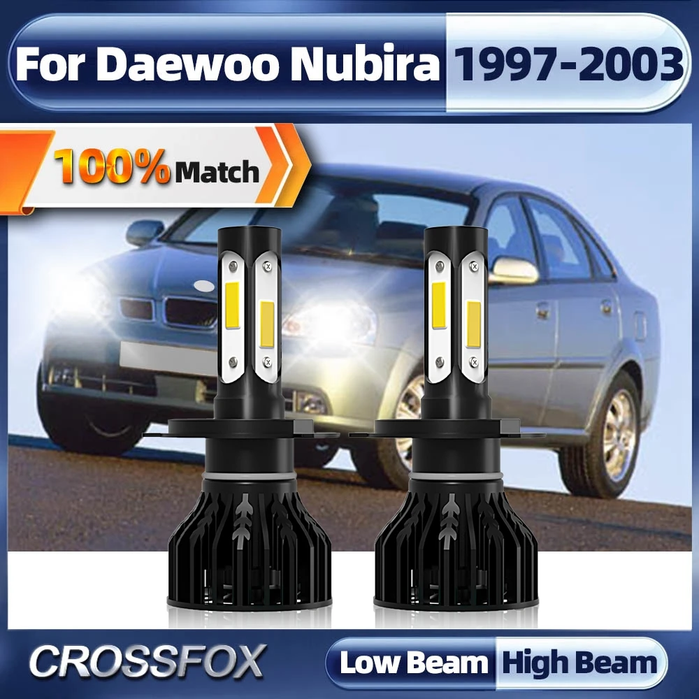 Canbus Car Headlights Bulb H4 LED Car Light 20000LM 6000K CSP Auto Lamp For DAEWOO Nubira 1997 1998 1999 2000 2001 2002 2003
Canbus Car Headlights Bulb H4 LED Car Light 20000LM 6000K CSP Auto Lamp For DAEWOO Nubira 1997 1998 1999 2000 2001 2002 2003