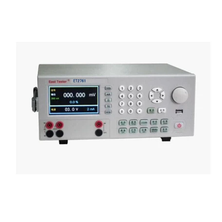 ET2761 Desktop Thermal Calibrator/Desktop calibrator/Benchtop process calibrator
ET2761 Desktop Thermal Calibrator/Desktop calibrator/Benchtop process calibrator