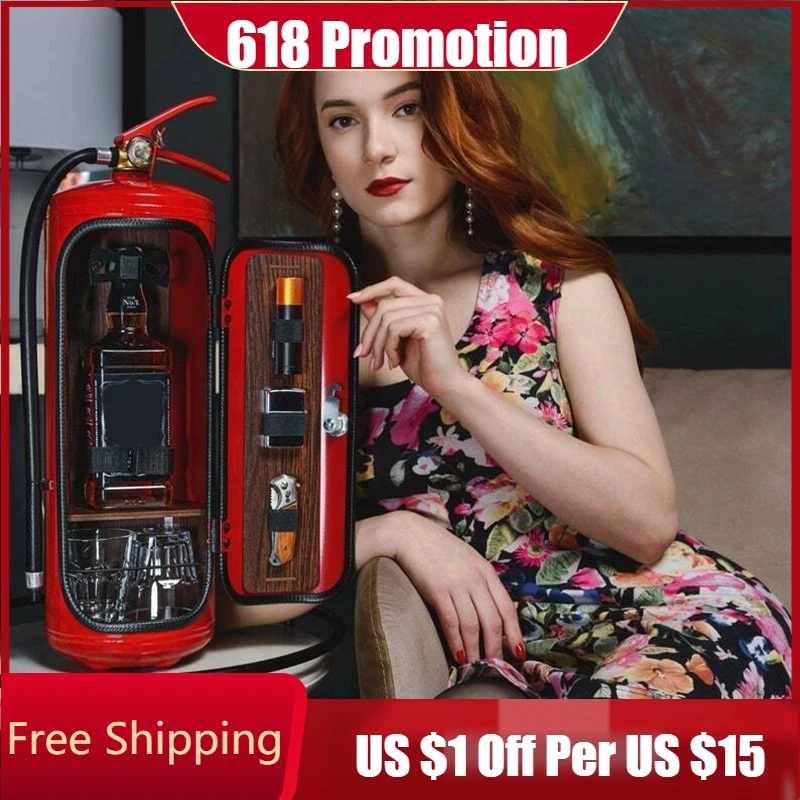 Fire Extinguisher Mini Bar Canister Mobile Whisky Bar Cabinet My Cave My Rules Christmas Mini Bar Can Storage Decoration
Fire Extinguisher Mini Bar Canister Mobile Whisky Bar Cabinet My Cave My Rules Christmas Mini Bar Can Storage Decoration