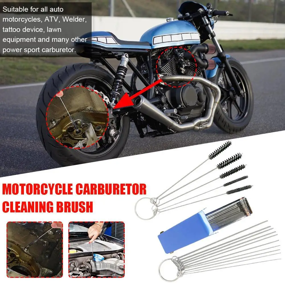 Carbon Dirt Carb Jet Cleaning Needles Brushes Tool Set Carburetor Wire Cleaner Remove Set For Motorcycle ATV Chainsaw Parts 
Carbon Dirt Carb Jet Cleaning Needles Brushes Tool Set Carburetor Wire Cleaner Remove Set For Motorcycle ATV Chainsaw Parts