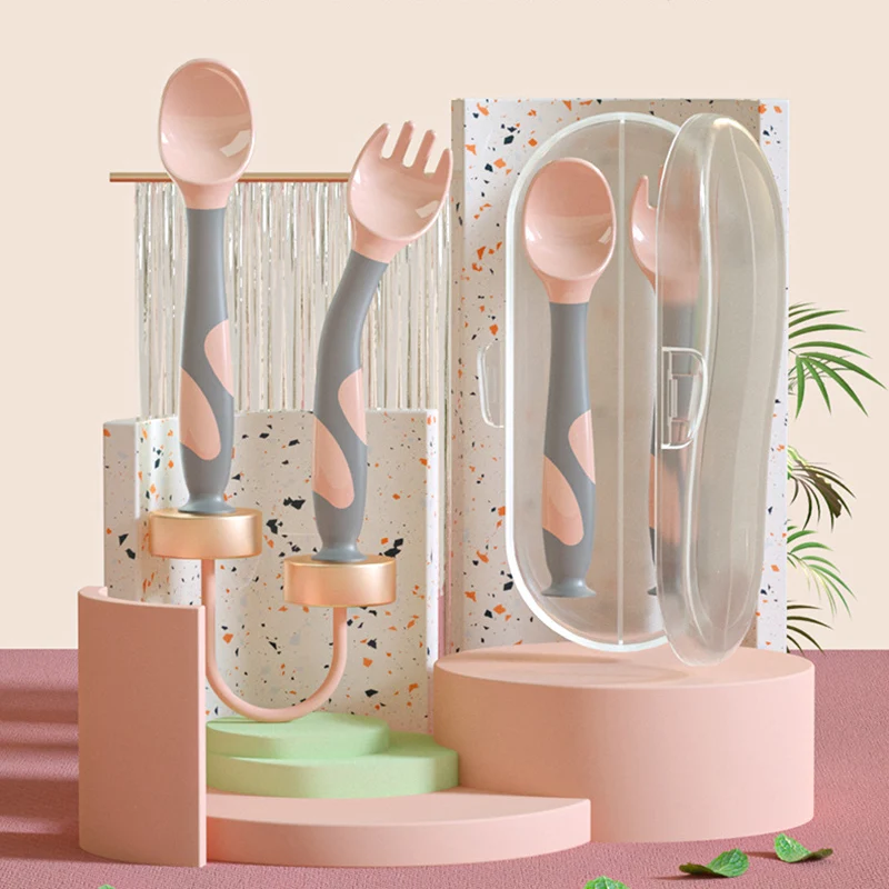 2Pcs Bendable Baby Spoon Set Baby Feeding Dishes Tableware For Children Learn To Eat Training Spoon Forks Baby Things
2Pcs Bendable Baby Spoon Set Baby Feeding Dishes Tableware For Children Learn To Eat Training Spoon Forks Baby Things