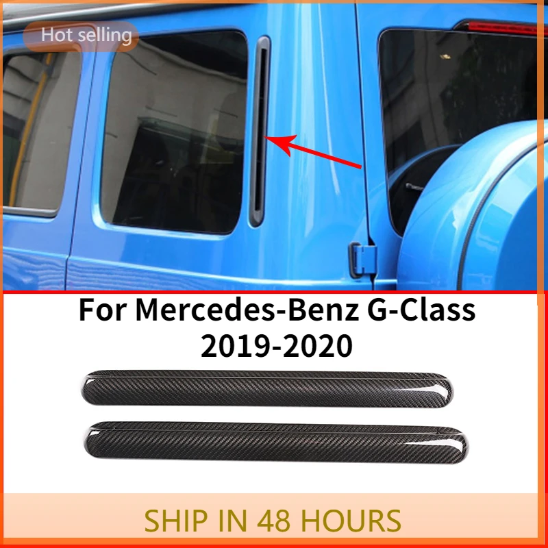 Car Accessories Interior Body Rear Side Air Port Decoration Real Carbon Fiber For Mercedes-Benz G-Class 2019-2020 2 Piece Set
Car Accessories Interior Body Rear Side Air Port Decoration Real Carbon Fiber For Mercedes-Benz G-Class 2019-2020 2 Piece Set