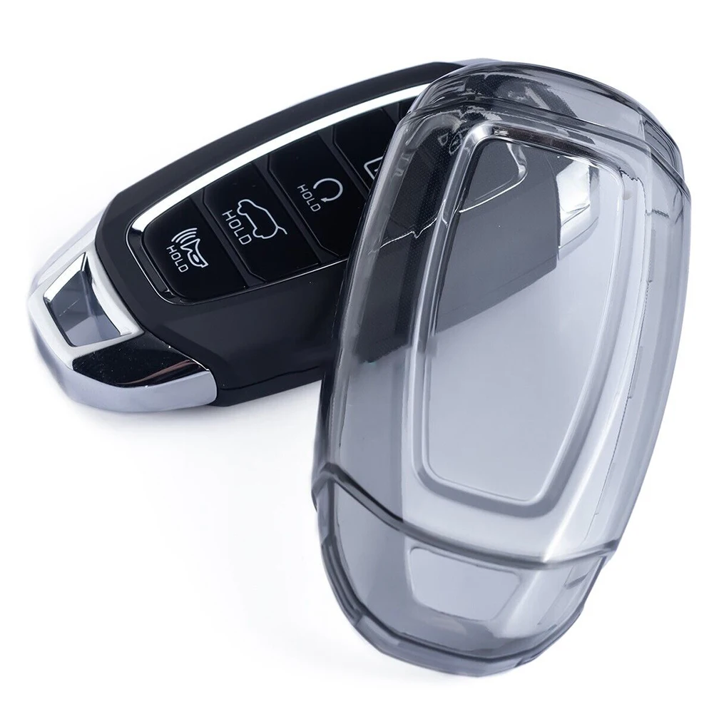 Key Case Transparent Black Key Fob Case Cover for Hyundai Elantra Palisade Venue Accent Perfect for 2018 2023 Models
Key Case Transparent Black Key Fob Case Cover for Hyundai Elantra Palisade Venue Accent Perfect for 2018 2023 Models