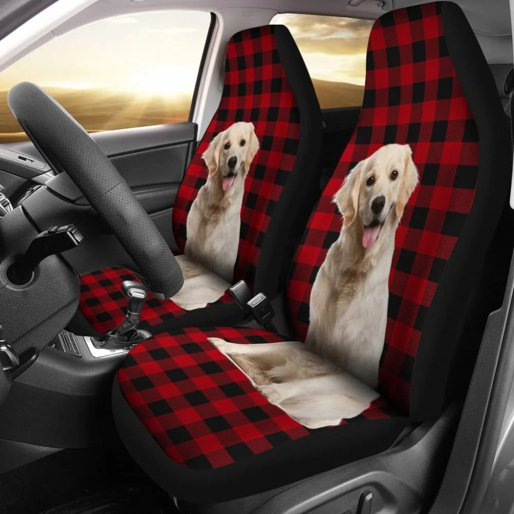Labrador Retriever Plaid Pattern Car Seat Covers,Pack of 2 Universal Front Seat Protective Cover
Labrador Retriever Plaid Pattern Car Seat Covers,Pack of 2 Universal Front Seat Protective Cover