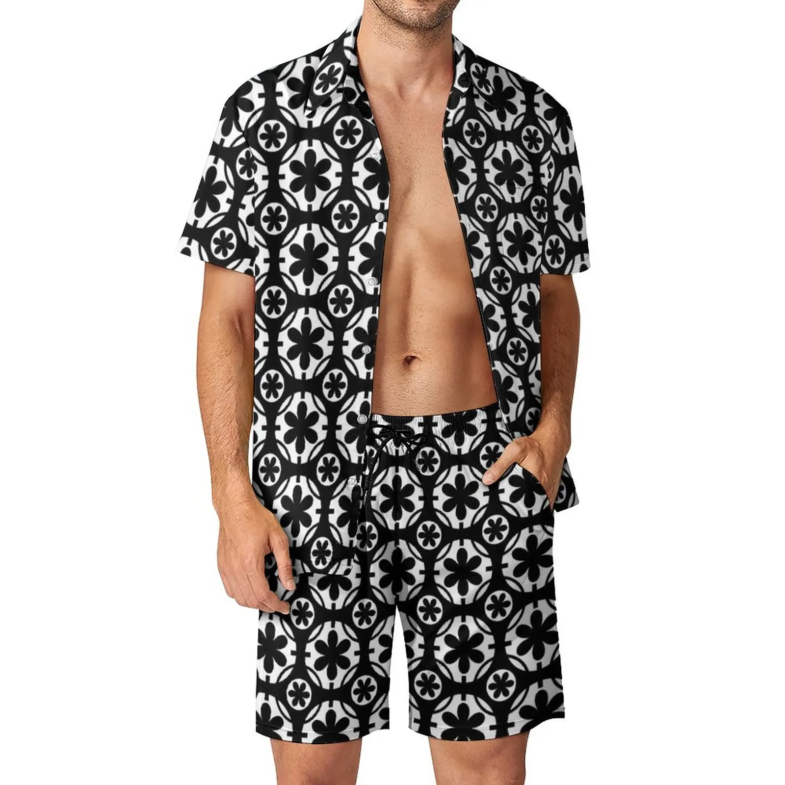 Geo Print Men Sets Retro Daisy Flowers Casual Shorts Beach Shirt Set Summer Fashion Design Suit Short Sleeves Big Size Clothing
Geo Print Men Sets Retro Daisy Flowers Casual Shorts Beach Shirt Set Summer Fashion Design Suit Short Sleeves Big Size Clothing