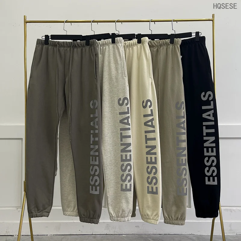 Essentials Pants Oversized Reflective Letter Sweatpants Streetwear Hip Hop Loose Men's Women's 100% Cotton Sports Pants
Essentials Pants Oversized Reflective Letter Sweatpants Streetwear Hip Hop Loose Men's Women's 100% Cotton Sports Pants