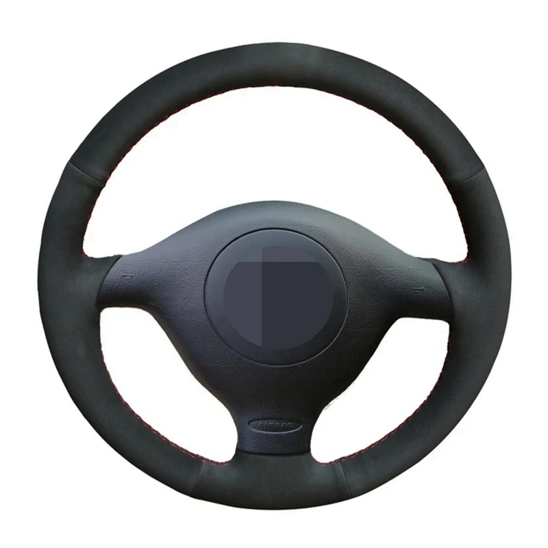 Car Steering Wheel Cover Black Suede For Volkswagen VW Golf 4 (IV) Passat B5 Passat Variant Polo Bora Sharan Car Accessories
Car Steering Wheel Cover Black Suede For Volkswagen VW Golf 4 (IV) Passat B5 Passat Variant Polo Bora Sharan Car Accessories