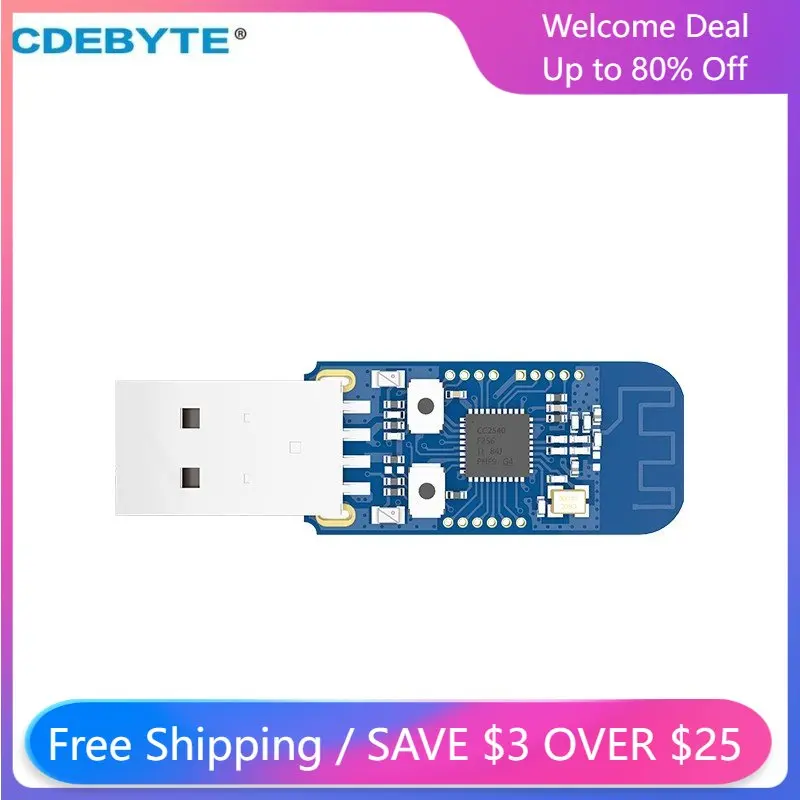 CC2531 Zigbee Wireless Data Transmitter Receiver 2.4GHz USB Interface 4dBm IoT RF Module CDEBYTE E18-2G4U04B PA + LNA PWM GPIO
CC2531 Zigbee Wireless Data Transmitter Receiver 2.4GHz USB Interface 4dBm IoT RF Module CDEBYTE E18-2G4U04B PA + LNA PWM GPIO