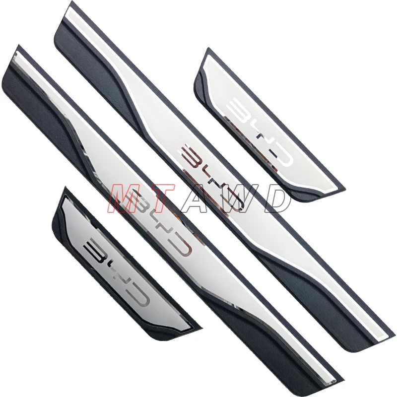 For BYD ATTO 3 EV Accessory 2022 2023 Chrome Stainless Car Door Sill Kick Scuff Plate Guard Pedal Protector Cover Trim Styling
For BYD ATTO 3 EV Accessory 2022 2023 Chrome Stainless Car Door Sill Kick Scuff Plate Guard Pedal Protector Cover Trim Styling