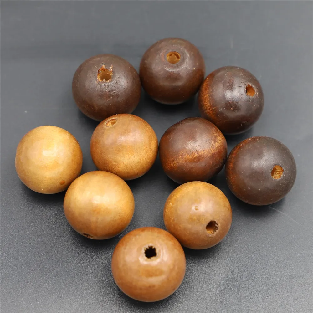 New Design Wooden Natural Round Loose Beads Big Hole DIY 25mm for Bracelet Necklace Accessories Jewelry Making 50PCS
New Design Wooden Natural Round Loose Beads Big Hole DIY 25mm for Bracelet Necklace Accessories Jewelry Making 50PCS