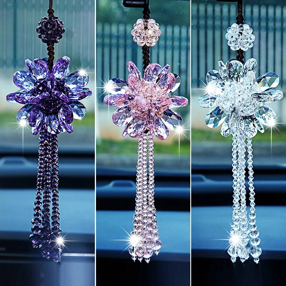 Car Hanging Ornaments Auto Beautiful Crystal Hanging Pendant Rear View Mirror Car Decoration Car Accessories Decoration
Car Hanging Ornaments Auto Beautiful Crystal Hanging Pendant Rear View Mirror Car Decoration Car Accessories Decoration