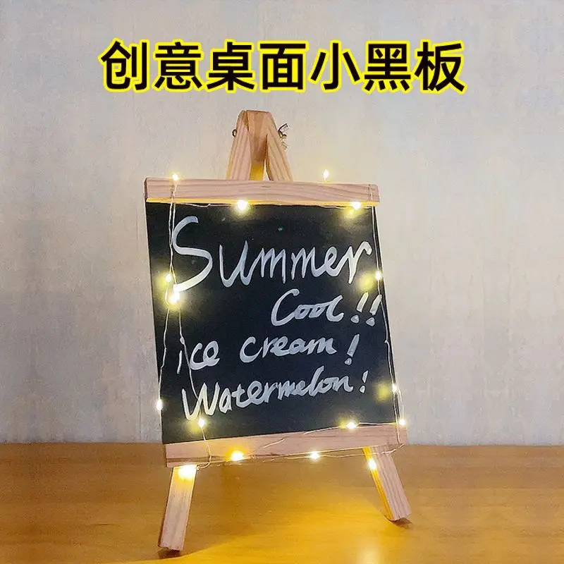 Small Blackboard Stall Desktop Message Board Creative Hand-Painted Luminous Milk Tea Shop Coffee Shop Bar Advertising Display
Small Blackboard Stall Desktop Message Board Creative Hand-Painted Luminous Milk Tea Shop Coffee Shop Bar Advertising Display