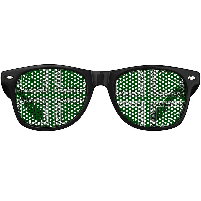 Bandana Green Printed Funny Glasses team bride Holiday Glasses kids sunglasses girls Birthday women Party men Beach Eyeglasses
Bandana Green Printed Funny Glasses team bride Holiday Glasses kids sunglasses girls Birthday women Party men Beach Eyeglasses