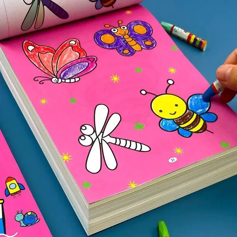 Книжка-раскраска для детей 2-6 лет 
Книжка-раскраска для детей 2-6 лет
