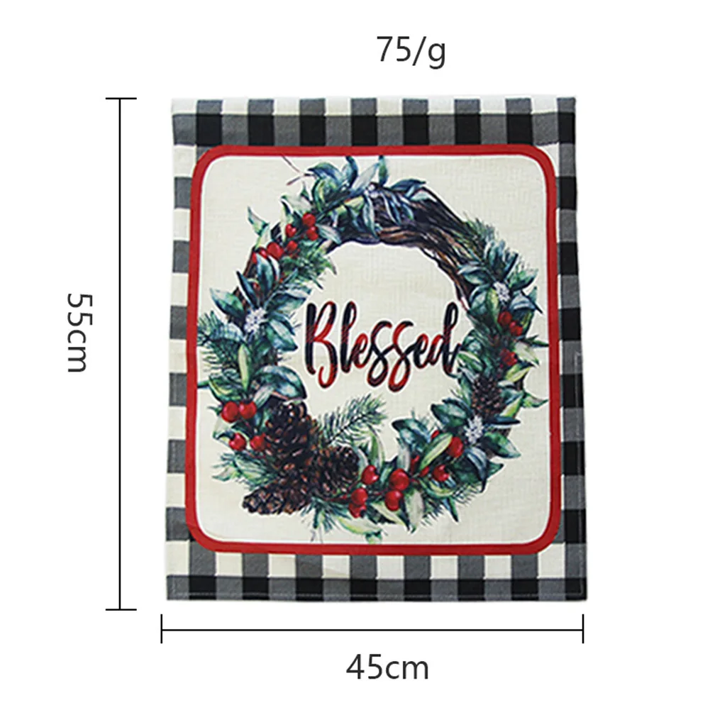 Holiday Chair Cover Christmas Chair Cover 55*45cm Chair Cover Christmas Decor Durable Wreath Christmas Decoration 1PC Brand New
Holiday Chair Cover Christmas Chair Cover 55*45cm Chair Cover Christmas Decor Durable Wreath Christmas Decoration 1PC Brand New