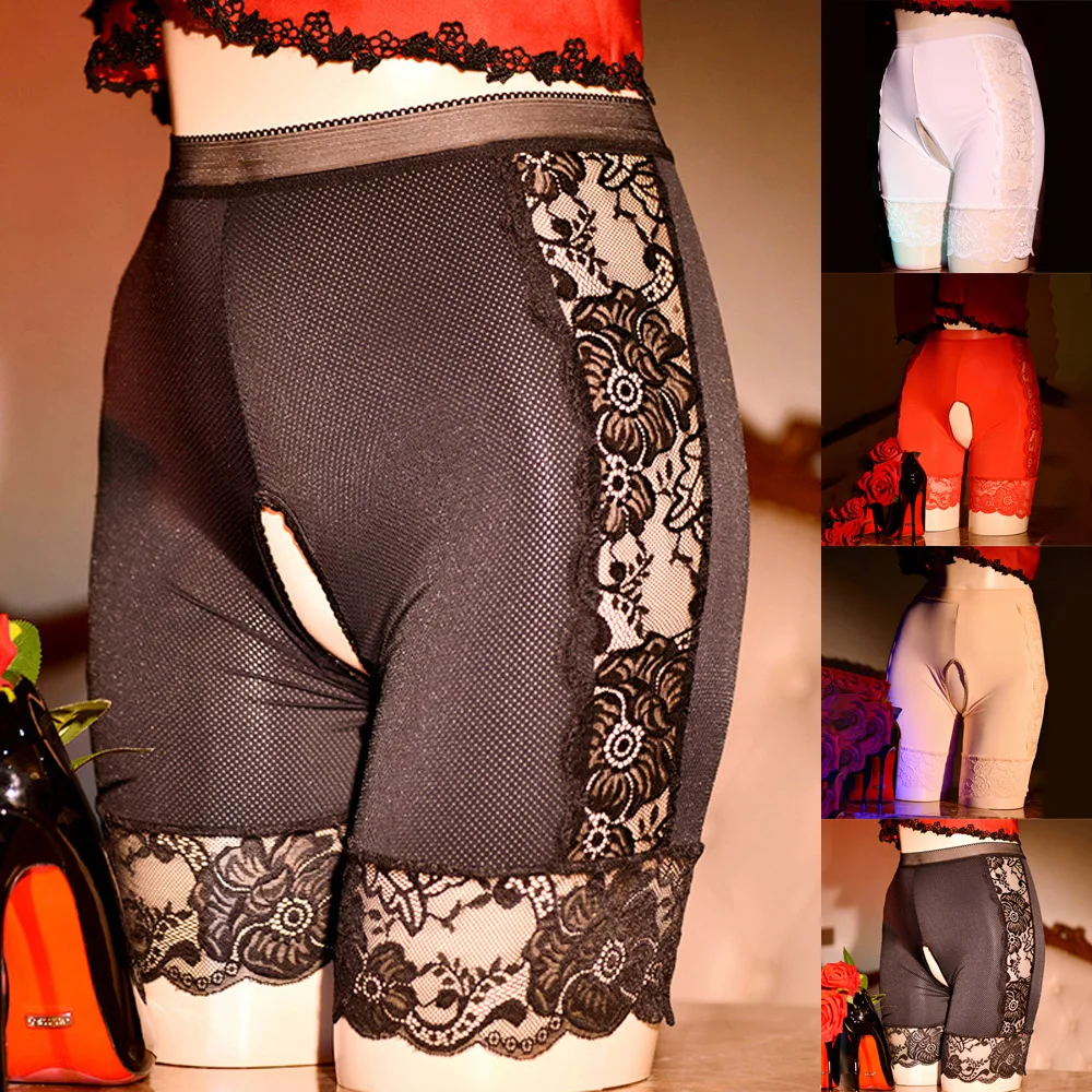 Women Lace Crotchless Knickers Sexy Boxer Briefs Open Butt Panties Lace See Through Lingerie Underwear Sexy Panties
Women Lace Crotchless Knickers Sexy Boxer Briefs Open Butt Panties Lace See Through Lingerie Underwear Sexy Panties