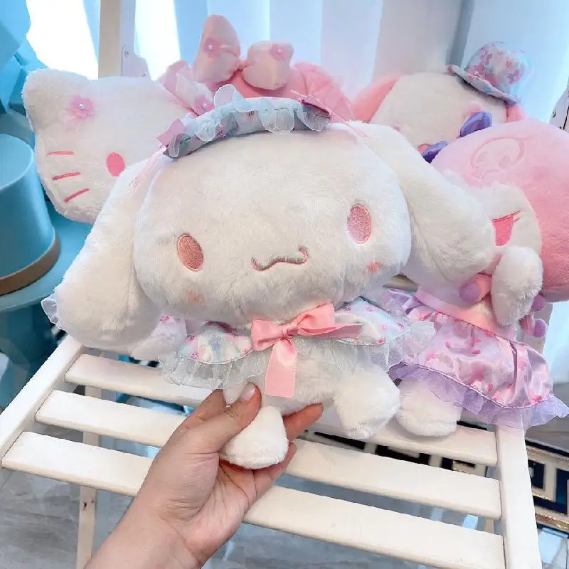 20 см Sanrio, милые куклы Hello Kitty Kulomi Cinnamoroll Babycinnamoroll, Мультяшные детские подарки для девочек
20 см Sanrio, милые куклы Hello Kitty Kulomi Cinnamoroll Babycinnamoroll, Мультяшные детские подарки для девочек